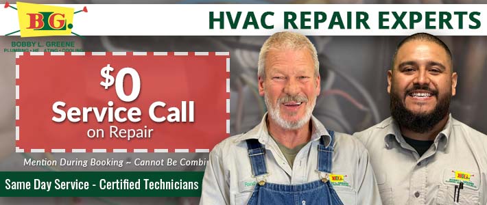 gloster HVAC Repair Bobby L. Greene Plumbing, Heating & Cooling